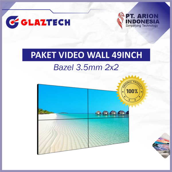 GAMBAR PAKET VWALL 49 INCH 3.5MM 2X2